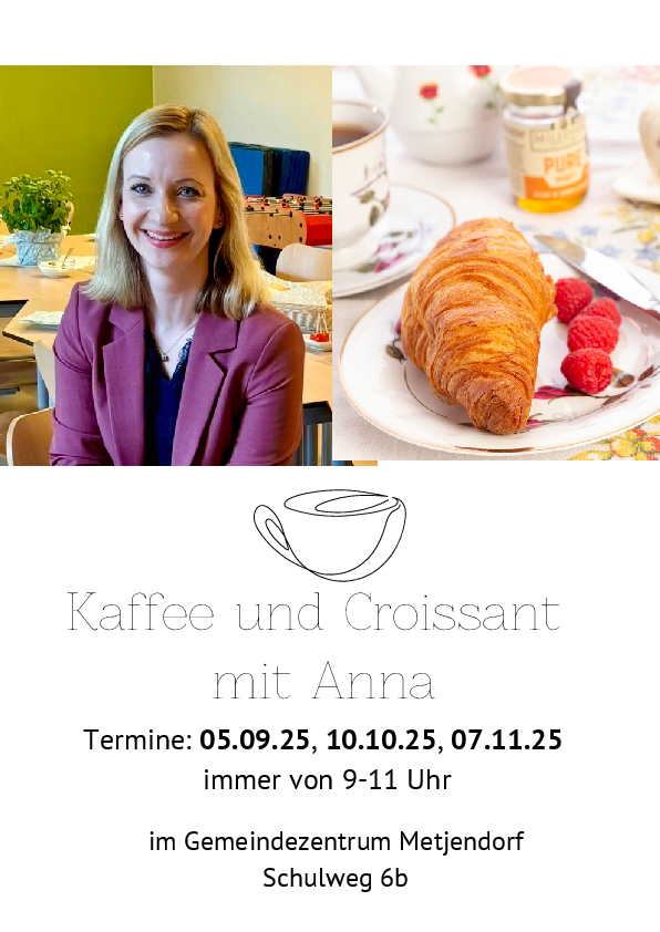 Kaffee und Croissant